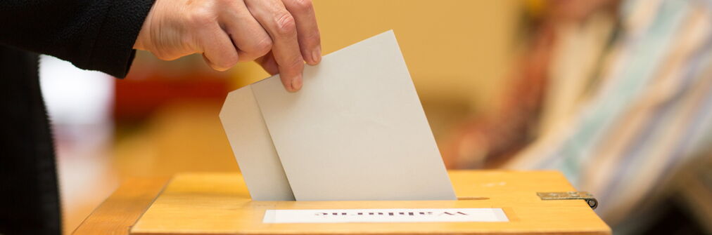 Stimmabgabe (Symbolfoto)