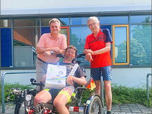 Radbesuch aus Ravensburg