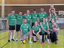 Coswiger Volleyballmannschaft beim Städtepartnerschaftsturnier, Foto: Tom Birke