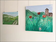 Neue Ausstellung im Rathaus von Heiko Krone.