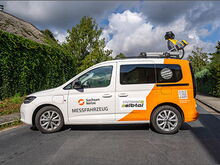 Messungsfahrzeug der SachsenNetze, Foto: Martin Förster