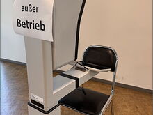 Fotostation im Rathaus