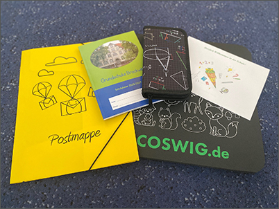 Ein kleines Willkommensgeschenk zum großen Schritt: Die Stadt Coswig wünscht allen Erstklässlerinnen und Erstklässlern einen erfolgreichen Start in die Schulzeit.