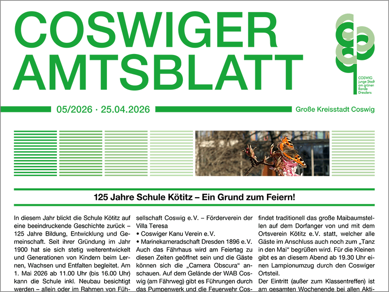 Ausschnitt der Titelseite