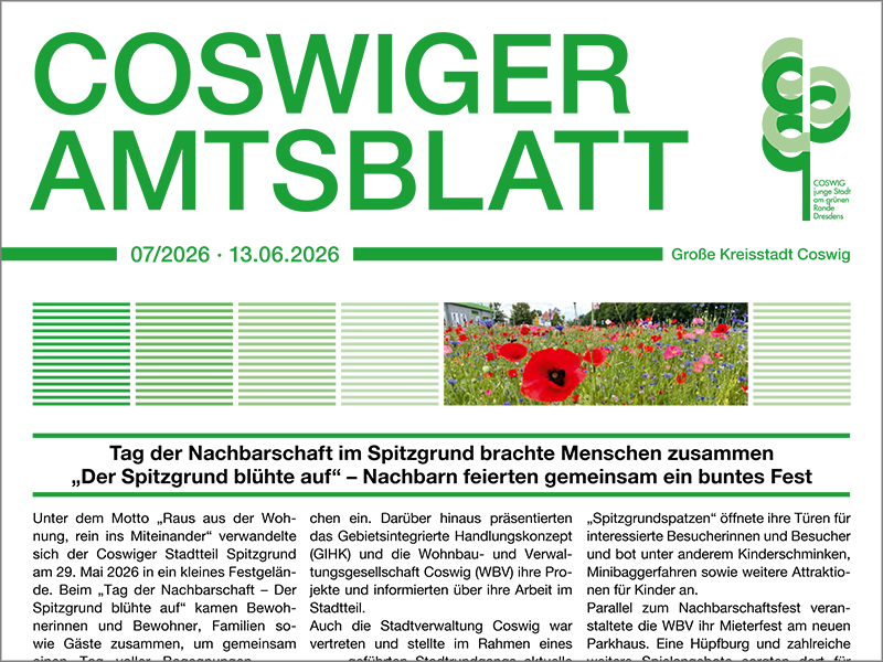 Ausschnitt der Titelseite