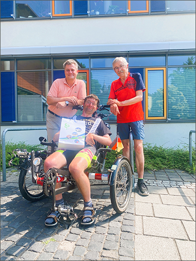 Radbesuch aus Ravensburg