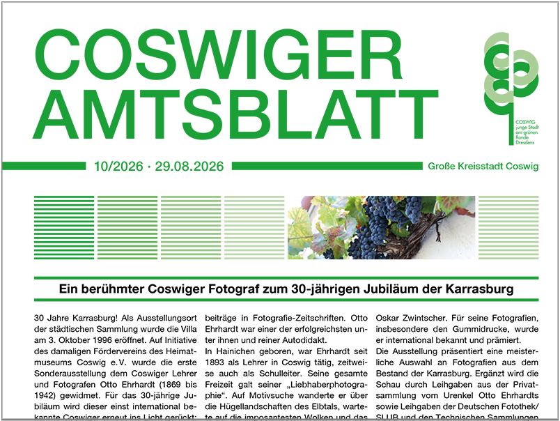 Ausschnitt der Titelseite