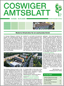 Titelseite des Amtsblattes