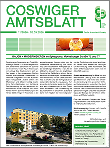Titelseite des Amtsblattes