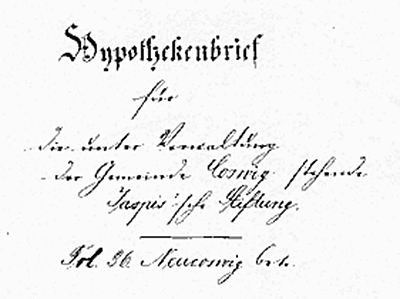 Hypothekenbrief