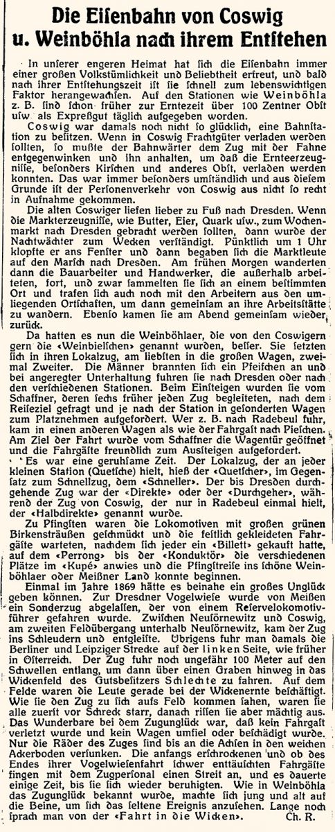 Zeitungsausschnitt